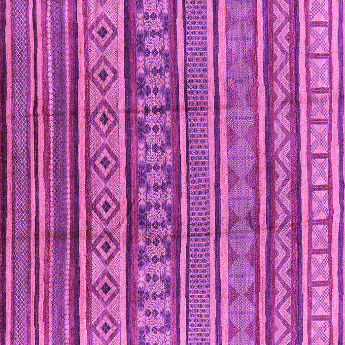 Square Oriental Purple Industrial Rug, urb1165pur
