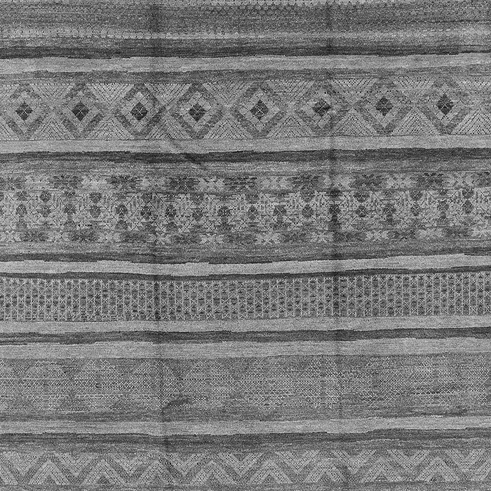 Machine Washable Oriental Gray Industrial Rug, wshurb1165gry