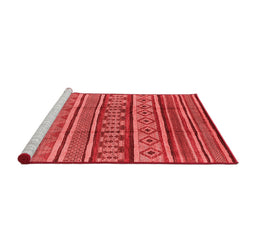 Industrial Red Washable Rugs