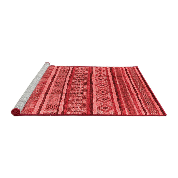 Industrial Red Washable Rugs