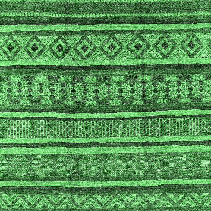 Oriental Emerald Green Industrial Rug, urb1165emgrn