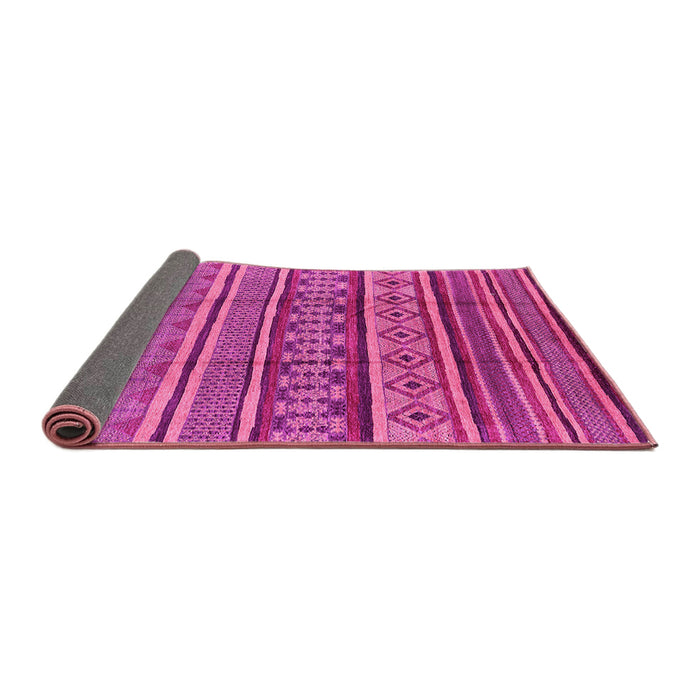Sideview of Oriental Pink Industrial Rug, urb1165pnk