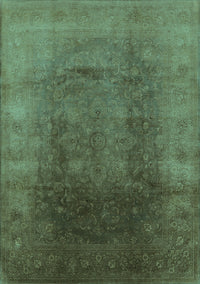 Oriental Turquoise Industrial Rug, urb1166turq