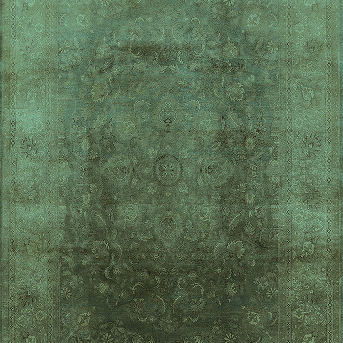 Oriental Turquoise Industrial Rug, urb1166turq