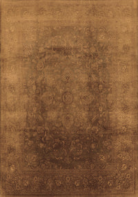 Oriental Brown Industrial Rug, urb1166brn