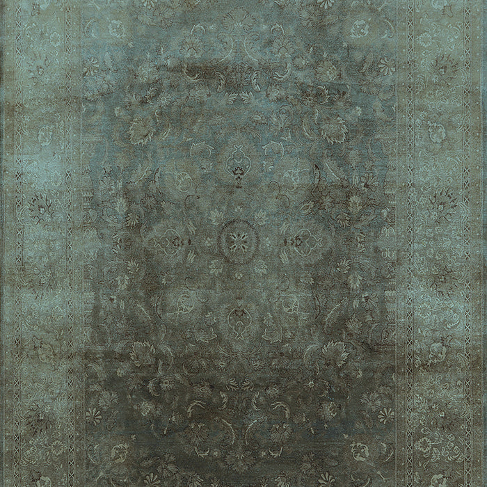 Oriental Light Blue Industrial Rug, urb1166lblu