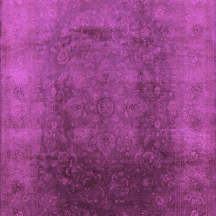 Machine Washable Oriental Purple Industrial Area Rugs, wshurb1166pur