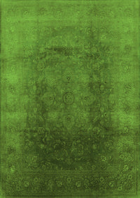 Oriental Green Industrial Rug, urb1166grn