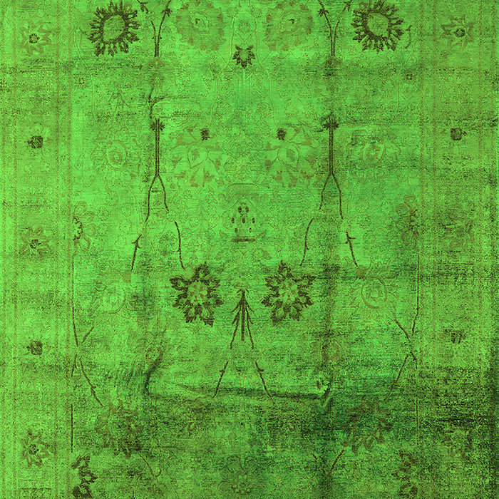 Oriental Green Industrial Rug, urb1167grn