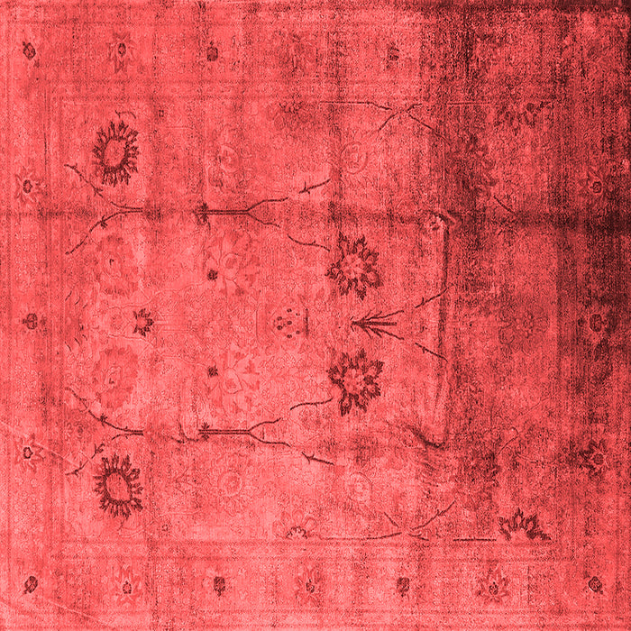 Oriental Red Industrial Rug, urb1167red