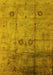 Oriental Yellow Industrial Rug, urb1167yw