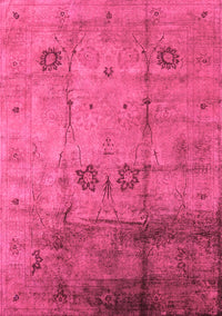 Oriental Pink Industrial Rug, urb1167pnk