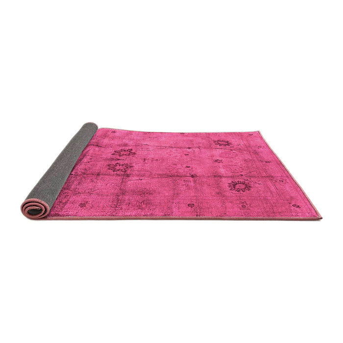 Sideview of Oriental Pink Industrial Rug, urb1167pnk