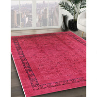 Mid-Century Modern Red Persian Rug, urb1168