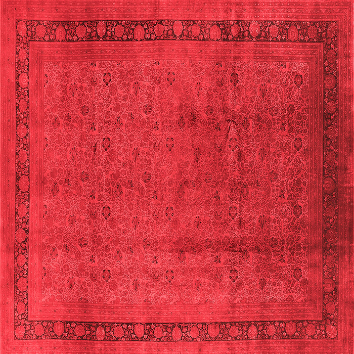 Machine Washable Persian Red Bohemian Rug, wshurb1168red