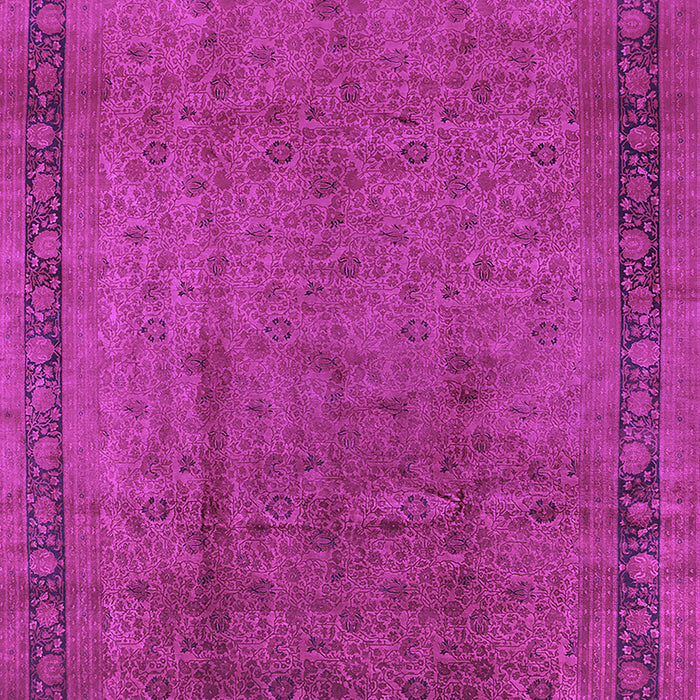 Machine Washable Persian Purple Bohemian Area Rugs, wshurb1168pur