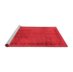 Bohemian Red Washable Rugs