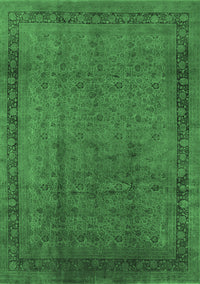 Persian Emerald Green Bohemian Rug, urb1168emgrn