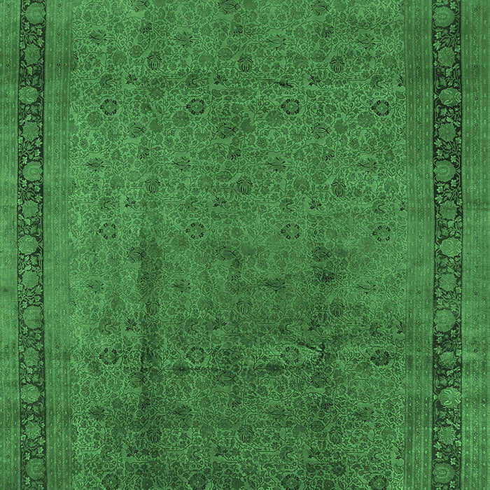 Persian Emerald Green Bohemian Rug, urb1168emgrn