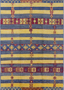 Mid-Century Modern Purple Oriental Rug, urb1169