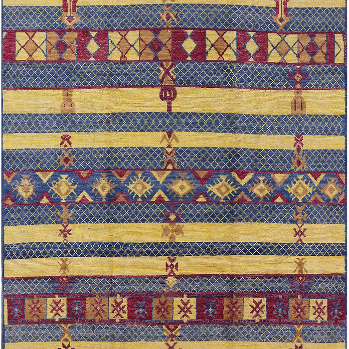 Mid-Century Modern Purple Oriental Rug, urb1169