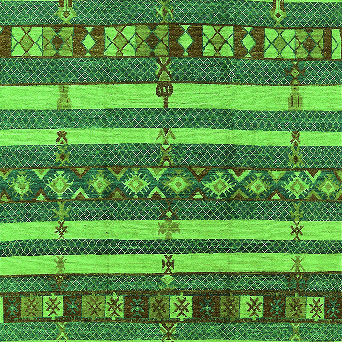 Oriental Green Industrial Rug, urb1169grn