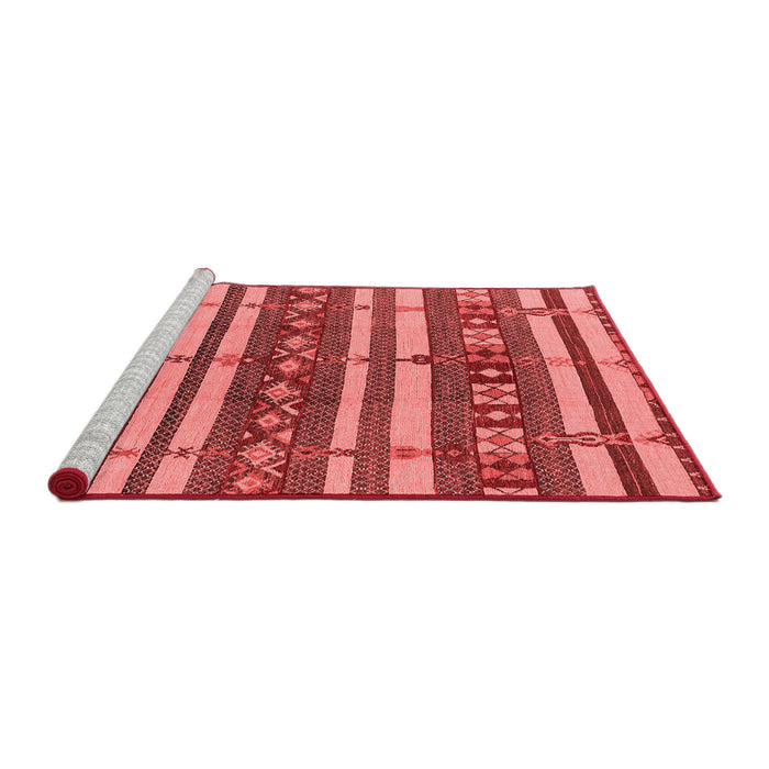 Industrial Red Washable Rugs
