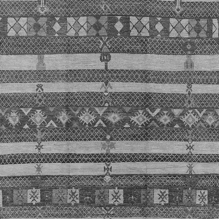 Machine Washable Oriental Gray Industrial Rug, wshurb1169gry