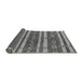 Sideview of Oriental Gray Industrial Rug, urb1169gry