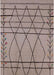 Mid-Century Modern Khaki Rose Pink Oriental Rug, urb1170