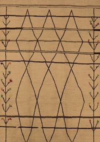 Oriental Brown Industrial Rug, urb1170brn