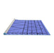 Sideview of Machine Washable Oriental Blue Industrial Rug, wshurb1170blu