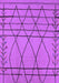 Machine Washable Oriental Purple Industrial Area Rugs, wshurb1170pur