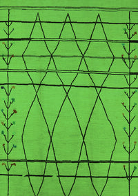 Oriental Green Industrial Rug, urb1170grn