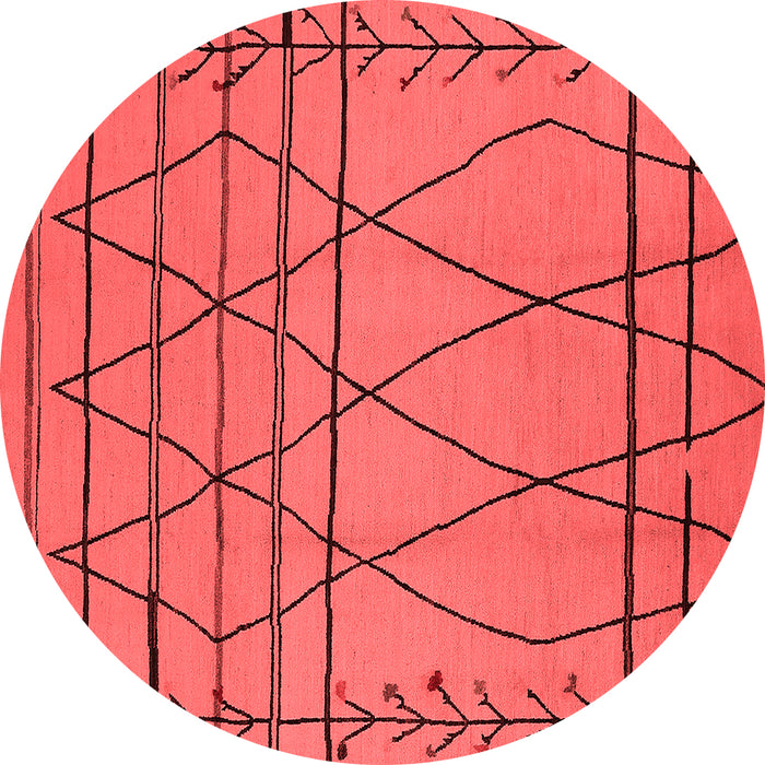 Machine Washable Oriental Red Industrial Rug, wshurb1170red