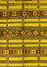 Oriental Yellow Industrial Rug, urb1171yw