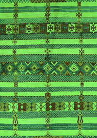 Oriental Green Industrial Rug, urb1171grn