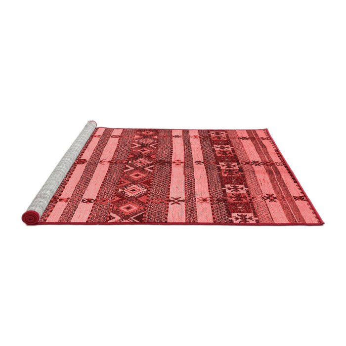 Industrial Red Washable Rugs