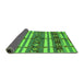 Sideview of Oriental Green Industrial Rug, urb1171grn