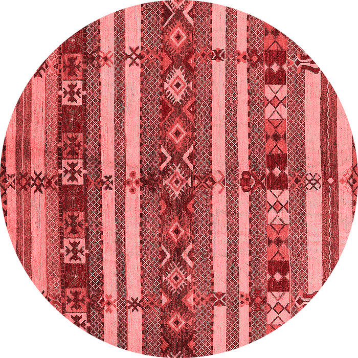 Machine Washable Oriental Red Industrial Rug, wshurb1171red