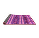 Sideview of Oriental Pink Industrial Rug, urb1171pnk