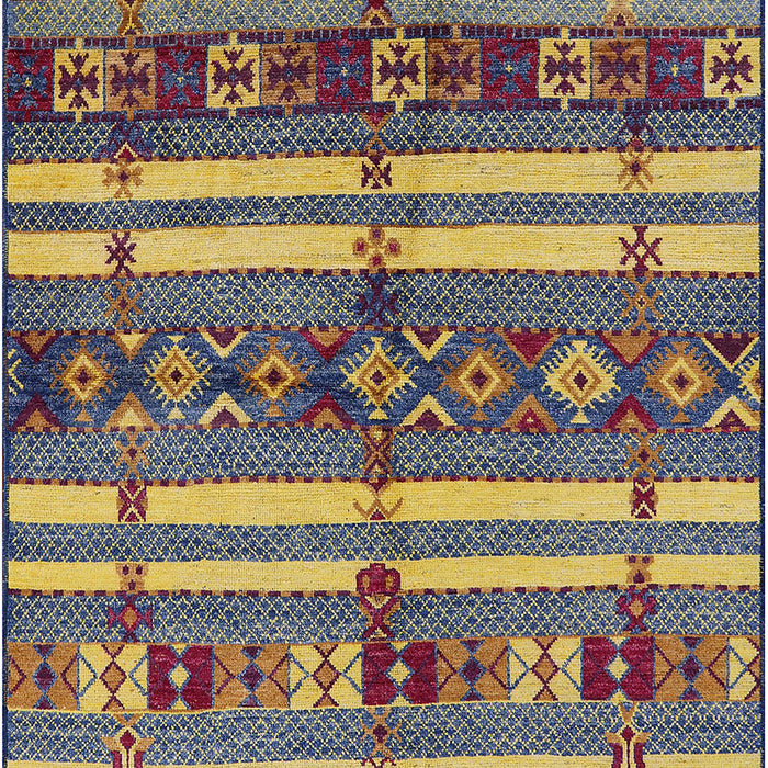 Mid-Century Modern Plum Purple Oriental Rug, urb1171