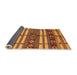 Sideview of Oriental Orange Industrial Rug, urb1171org