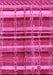 Machine Washable Oriental Pink Industrial Rug, wshurb1172pnk