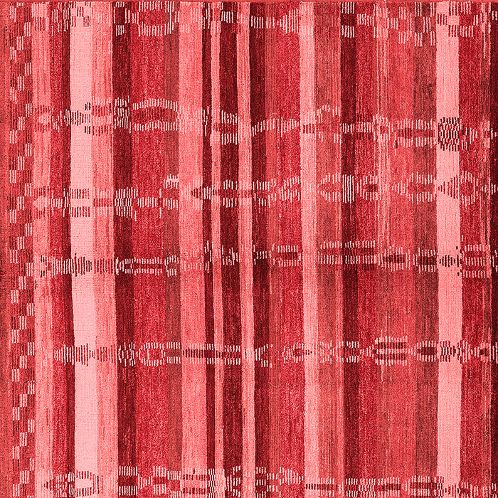 Machine Washable Oriental Red Industrial Rug, wshurb1172red