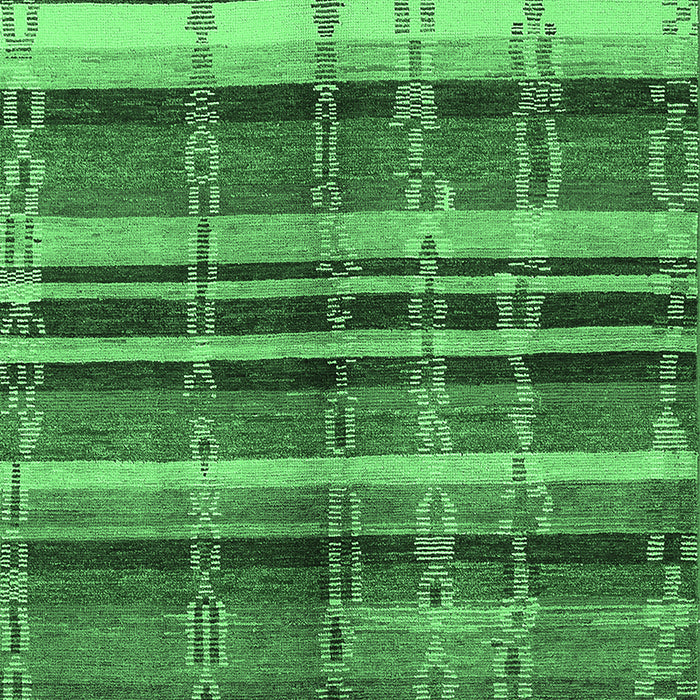 Oriental Emerald Green Industrial Rug, urb1172emgrn