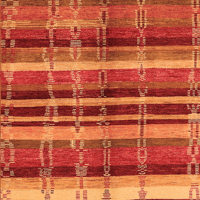 Oriental Orange Industrial Rug, urb1172org