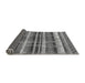 Sideview of Oriental Gray Industrial Rug, urb1172gry