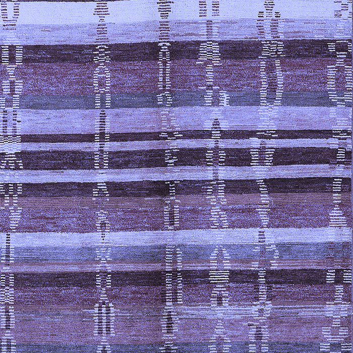 Machine Washable Oriental Blue Industrial Rug, wshurb1172blu