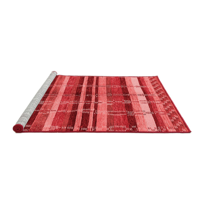 Industrial Red Washable Rugs